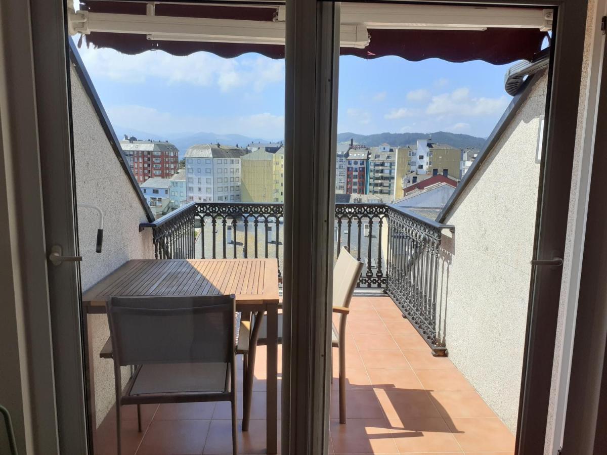 Atico Con Terraza Y Piscina Comunitaria Apartamento Ribadeo Exterior foto